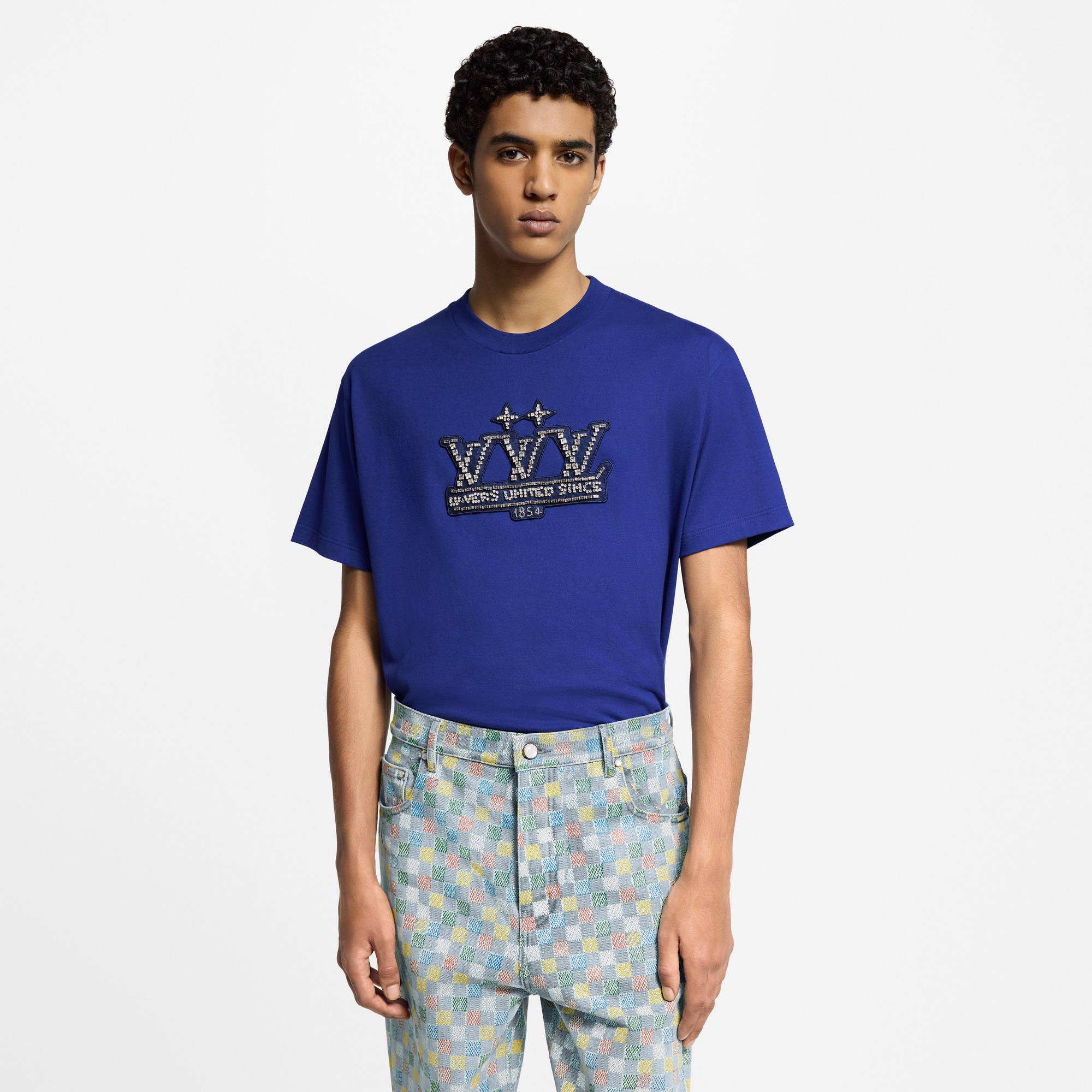 Embellished Cotton T-Shirt - Ready-to-Wear | LOUIS VUITTON